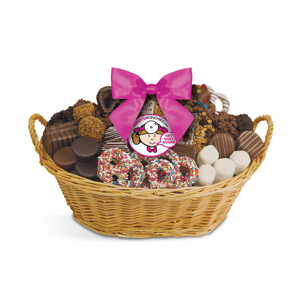 A Gift Inside Chocolate, Nuts and Crunch Gift Basket India | Ubuy